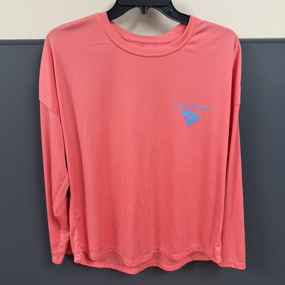 State Of Mine South Carolina Woman's Size M Long Sleeve Pullover Shirt Outdoor
